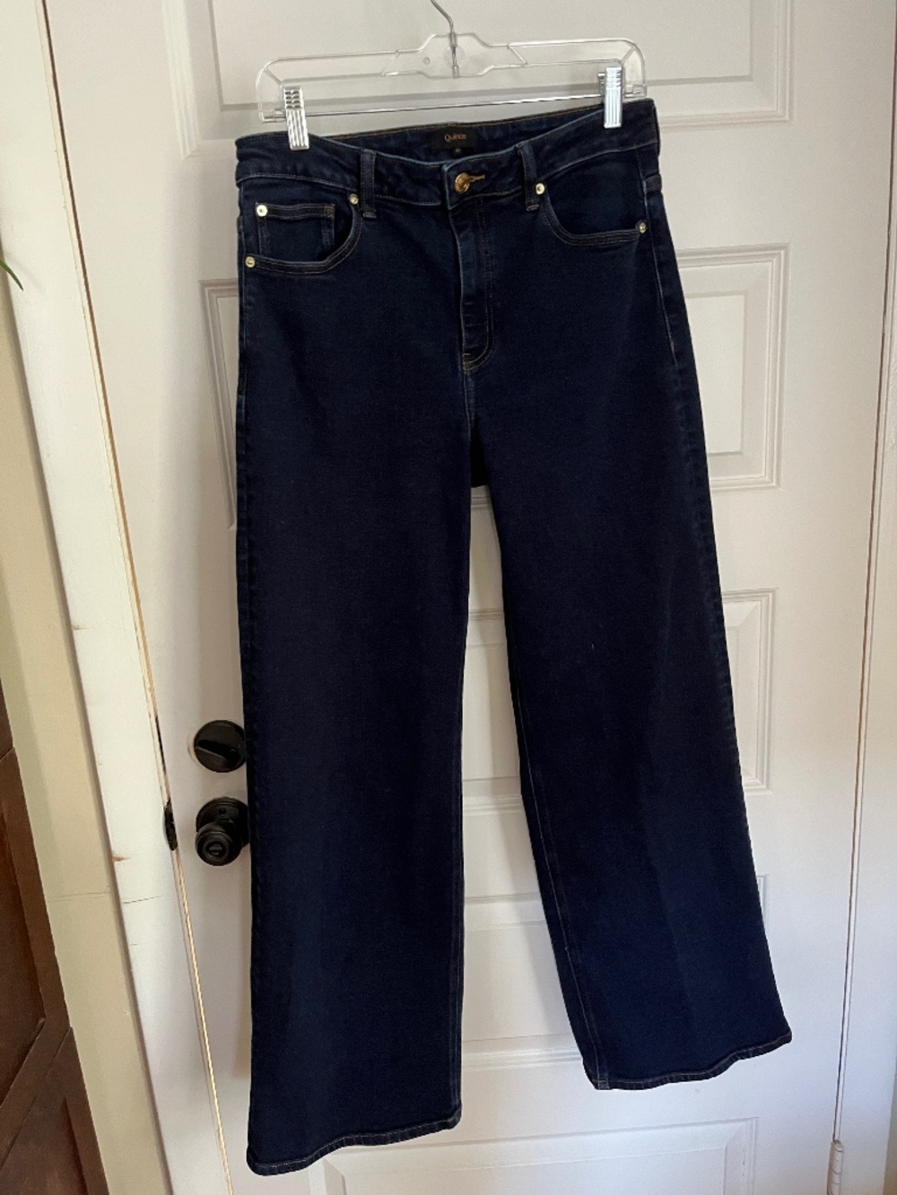 Quince Bella Stretch Wide Leg Jeans